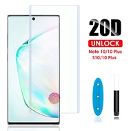 Samsung Galaxy S21 S20 Note 20 Ultra 9 8 10 S10 S9 S8 Plus 5G Nano Liquid UV Full Glue Tempered Glass Screen Protector