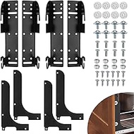 TRUCFUSION 5WB-DMKIT Cabinet Door Mount Kit Compatible with Rev-A-Shelf 5WB1/5WB2/5CW2 Series Organi