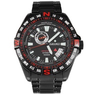 Seiko Limited Edition SSA113J1 SSA113 SSA113J Black Stainless Steel Analog Automatic Watch