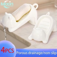 Cartoon Cat Plastic Soap Box soap organizer soap case soap dish soap holder soap container
