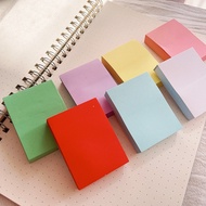 【Discount】 6pcs Mini Sticky Notepad 3.8x5cm Small Memo Pad Colored Blank N Times Post Notes Sheets S