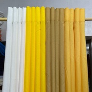 Curtain ( Yellow Shade) Katrina 8 holes/ ring 6ft - 9ft