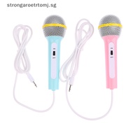 Strongaroetrtomj Wired Microphone Lightweight Singing Mechine Home Kids Musical Toy Easy Use No  Portable Handheld Microphone SG