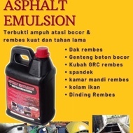 CAT EPOXY ANTI BOCOR DAK COR, PLESTERAN LANTAI ASPAL EMULSION 2KG / HITAM/ WATERPROOF/ EPOXY LANTAI/