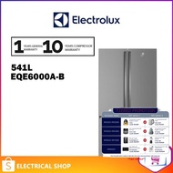 Electrolux 541L UltimateTaste 700 french door refrigerator EQE6000A-B fridge EQE6000AB Peti Sejuk (F