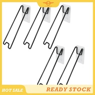 [CloudsMiles] 5Pcs Picture Frame Easel Bracket Stainless Steel Picture Frame Bracket with Self-Adhes