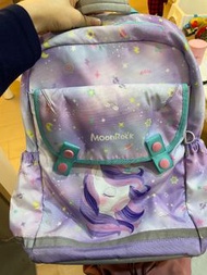 MoonRock星光獨角獸護脊書包-淺紫色