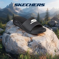 Skechers สเก็ตเชอร์ส รองเท้าแตะผู้ชาย Men On-The-GO GO Consistent Halo Walking Sandals - 229032-BKW