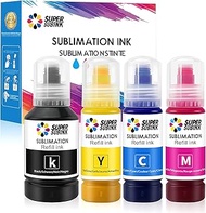 Sublimation Ink for Eco Tank Printer, Sublimation Ink Refill Bottles Compatible for ET-1810 ET-2850 