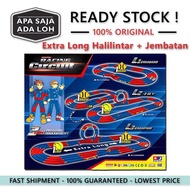 TRACK TAMIYA 3 JALUR EXTRA LONG IMAGE HALILINTAR JEMBATAN LOOP BRIDGE MAINAN JALANAN REL SIRKUIT CIR