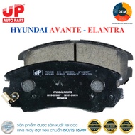Má phanh Bố thắng đĩa trước ô tô HYUNDAI AVANTE đời 2006-2011 ELANTRA đời 2006-2011 UP PARTS OEM
