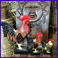 ✓ ∧ ✩ BAGUIO SOUVENIR ROOSTER WOOD CARVING