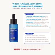 Concave scar reduction essence & anti-aging oh!Oh! Flawless Abyss Serum (with 1.2% GHK-Cu & 9.9ppm E