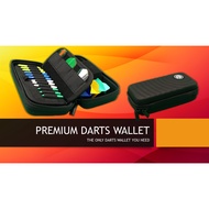 Premium Darts Wallet Dart Box Hard Case Dart Bag Dart Case Casing Steeltip Softtip Accessories
