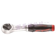 [Dream Supply Station] 2 Points 72 Teeth Rubber Handle Ratchet Wrench/1/4 "DR.72 Teeth Ratchet Wrenc