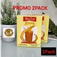 2pack MAX TEA TEH TARIK SACHET - MAXTEA TARIK 2PACK 10 Sachet