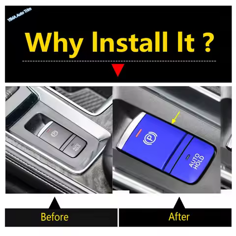 Car Electronic parking brake Cover Trim For Nissan X-Trail X Trail Rogue T33 2021 - 2026 / Qashqai J