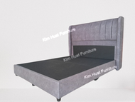 Fabric Divan Queen King Bed Katil