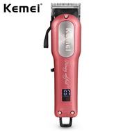 Kemei KM - 1031 Adjustable Cordless Powerful Motor Hair Clipper with 4 Guide Comb