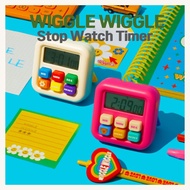 [Wiggle Wiggle] Stop Watch Study Timer - Cute Timer, Cute Digital Stopwatch Timer | Magnetic Kitchen