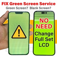 Green Screen LCD Flex Cable Replacement Service For S8 S9 S10 S20 PLUS S20 S21 S22 ULTRA NOTE 8 9 10
