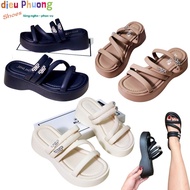 Balen Cross Strap Flat Sandals Molded Sole 5.5 cm Fullbox 812