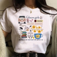 Gilmore Girls t-shirts women anime Japanese harajuku tshirt girl designer clothing