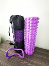 實心瑜伽棒 按摩滾筒 狼牙棒 包袋.                   Foam Roller