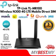 TP-Link TL-MR100 Wireless N300 4G LTE Mobile Direct SIM Modem Router
