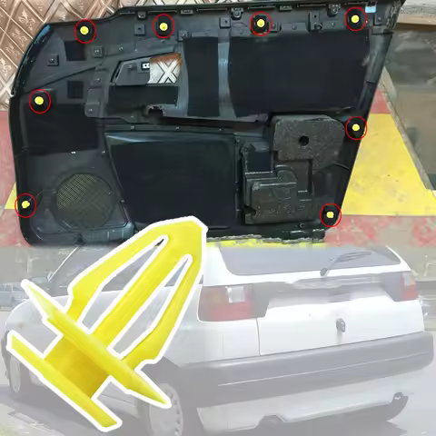 Car Door Panel Card Trim Clips Inner Upholstery Fastener Rivets Retainer Replacement For SEAT Ibiza 