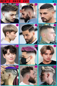 POSTER BARBERSHOP / POSTER PANGKAS RAMBUT / POSTER RAMBUT ANAK TERBARU