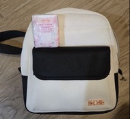 Naraya 黑白少女女士迷你背包背囊