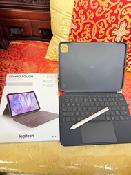 Logitech Combo Touch iPad Pro 鍵盤保護套及觸控筆