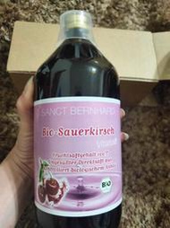 🇩🇪德國百年草本聖伯納德Sanct Bernhard有機酸櫻桃活力汁1000cc 1公升玻璃裝
