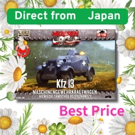 FTF 1/72 German Adler Kfz.13 Light Four-Wheeled Armored Vehicle Machine Gun Version Plastic Model PF