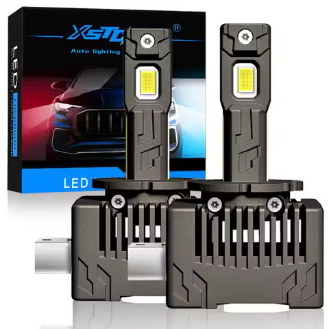 XSTORM D SERIES D1S LED Car Headlights Bulbs D2S D3S D4S H4 H7 Turbo Lights 30000LM 6000K Auto Lamp 