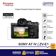 SONY Kingma BMTG032 Tempered Glass Screen Protector for Alphasony A7 IV ZV-E1 A7M4 ZVE1