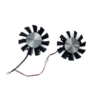 New Cooling Fan For ZOTAC GTX1050 GTX1050Ti GTX 1050 Low Profile Card Fan Replacement 85MM 4PIN 2PIN