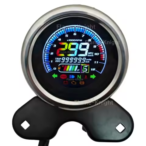 Universal LED Speedometer Tachometer Digital For Zanella Patagonian Eagle 250 ROMET R150 R 250 chopp