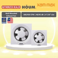 HOUM DE180 DE450 6inch 10inch Bedroom Living Room Toilet Kitchen Guest Room Exhaust Fan / Airgard / 