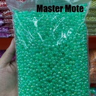 1pon manik manik ab kilap bulat hijau ab 6mm 8mm 10mm