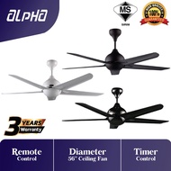 ALPHA AX/AF 828/5B & 828/3B (56") 5 SPEEDS REMOTE CEILING FAN