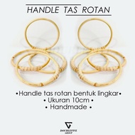 9cm rattan bag carrying handle, handle rattanRing