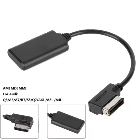 AMI MMI MDI Wireless Aux Bluetooth-compatible 5.0 Audio Adapter Cable for Audi R7/S5/A6L /A8L /A4L f