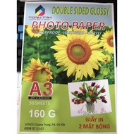 Glossy Double-Sided A3 Photo Paper 160G
