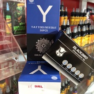 50 Tattoo 9RL Tattoo needles with plastic needle nibs