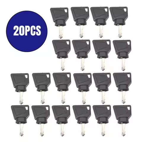 20 Pcs Ignition Start Key Switch Starter key For JCB 3CX Excavator Most JCB Machine Digger Replaceme