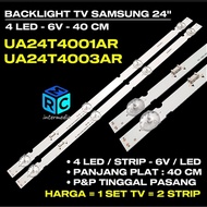 SAMSUNG 24 INCH TV BACKLIGHT UA24T4001AR UA24T4003AR SAMSUNG UA24T4003 UA24T4001 4 LED 6V