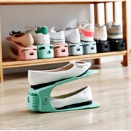 Nordic Style Shoe Rack, Adjustable 2-Tier Storage, DIY Shoe Organizer, 3D Shoe Holder, Invoice Inclu