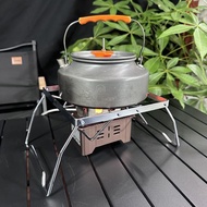 [Ready Stock] Outdoor Infrared Fire Stove Gas Tea Making Alpine Stove Portable Windproof Stove Camping Heating Stove Camping Equipment